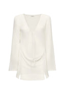 Me Fui - Vestito Corto - Mf26-Sw0116Wh - White