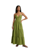 Immagine di Me Fui - Vestito Lungo - Mf26-Sw0219Mg - Military Green -  di Me Fui disponibile su Barbara1999.