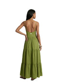 Immagine di Me Fui - Vestito Lungo - Mf26-Sw0219Mg - Military Green -  di Me Fui disponibile su Barbara1999.