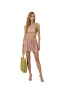 Me Fui - Gonna Corta - MF26-Sw0269pk - Pink-Barbara1999
