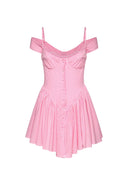 Me Fui - Vestito Corto - Mf26-Sw0326Pk - Pink