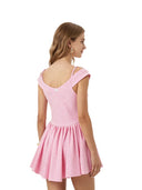 Me Fui - Vestito Corto - Mf26-Sw0326Pk - Pink-Barbara1999