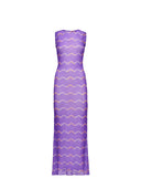 Me Fui - Vestito Lungo - Mf26-Sw0507X33 - Fucsia
