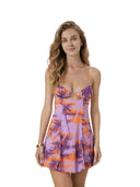 Me Fui - Vestito Corto - Mf26-Sw0807X41 - Fucsia