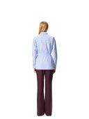 Pinko - Camicia Carley Bastonetto - 106225-A32R-Ze5 - Bianco/Azzurro