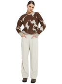 ottod'ame - pantalone in velluto - nev-dp9902-1941 - ecru