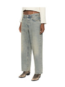 Haikure - Pantaloni Betty - Hew03297Df180L0914-L0914 - Earth Blue