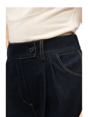 Max Mara MM - Pantalone In Jersey Mmlsarta - 2616781017600-003 - Blu Notte