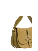 Coccinelle - Borsa Handbag Suede Leather/Micro Gra.Le. - E1U7H180201-G43 - Seagras/Seagras