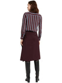 ottod'ame - gonna asimmetrica - ptm-dn6241-2356 - rouge noir