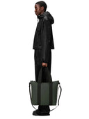 rains - borsa tote bag mini w3 - ra14160-03 - green