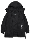 rains - giacca lohja long insulated jacket w3t2 - ra15790-01 - black
