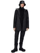 rains - giacca lohja long insulated jacket w3t2 - ra15790-01 - black