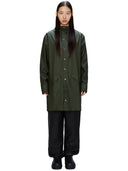 rains - impermeabile long jacket w3 - ra12020-03 - green