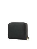 Pinko - Portafogli Taylor Zip Around Vitello Seta - 100249-A0F1-Z99Q - Nero-Antique Gold