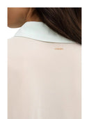 Twinset - Camicia M/L C/Sciarpa Staccabile - 261tp2790-13162 - Aqua