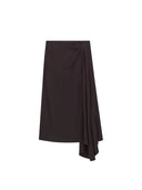 Liviana Conti - Gonna Nausicaa - F6ss30-W18-0 - Fondente