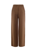 Max Mara Studio - Pantalone Lungo Mstcorone - 2616131091600-002 - Cammello