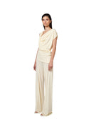 Alpha Studio - Top Drappeggiato - Ad-6570P-2013 - Vaniglia