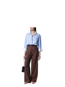 The Latest - Pantaloni Axel 3104 T0160 Popeline Fermo - Tlwd3104T0160Lntp-T0215 - Brown