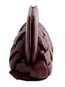themoirè - borsa bios weaved vegan fabric - tmfw25bin120 - prune