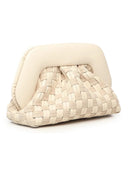 themoirè - borsa gea micro weaved pu/suede - tmfw25gmwsue81 - shell