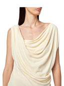 Alpha Studio - Top Drappeggiato - Ad-6570P-2013 - Vaniglia