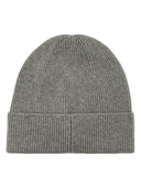 Diesel - Berretto a costine con ricamo D - A040920Daob-96K - Heather7Grey