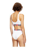 Diesel - Bralette con fascia logata - A131220Njap-100 - 100 - White