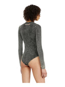Diesel - Body Fresya cotone c/chiusura frontale a bottoni - A232290Shan-900A - 003 - Off/Black
