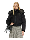 Diesel - Piumino in nylon imbottito c/cappuccio staccabile - A236950Ghbz-9Xx-001 - BLACK