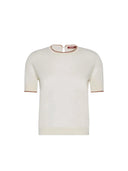 Max Mara Studio - Maglia Mstagenda - 2626366081600-012 - Bianco