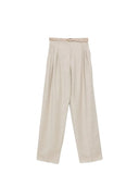 Max Mara Studio - Pantalone Lungo Mstlago - 2626136032600-052 - Beige