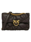 Pinko - Borsa media a tracolla Love Bag Puff Maxi Quilt - 107066A0F2-M12Q - Marrone Marasca-Antique Gold