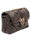 Pinko - Borsa media a tracolla Love Bag Puff Maxi Quilt - 107066A0F2-M12Q - Marrone Marasca-Antique Gold