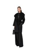 Max Mara Studio - Cappotto Mstnewmang - 2626016091600-013 - Nero