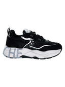 Voile Blanche - Sneakers Club105. Suede/Nylon - 2017475-06-1A03 - Nero