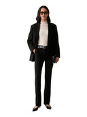 Twinset - Pantalone N/Y Con Elastico Dietro - 262Tf2011-00006 - Nero