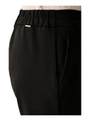 Twinset - Pantalone N/Y Con Elastico Dietro - 262Tf2011-00006 - Nero