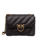 Pinko - Borsa grande a tracolla Love Bag Puff Maxi Quilt - 100037A0F2-M12Q - Marrone Marasca-Antique Gold
