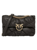 Pinko - Borsa media a tracolla Love Bag Puff Maxi Quilt - 107066A0F2-Z99Q - Nero-Antique Gold