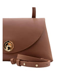 Coccinelle - Borsa Handbag Double Grainy Leather - E1Toa180101-682 - Cognac/Noir