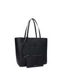 Lauren Ralph Lauren - tote cameryn grande in pelle martellata - 431960183002 - black