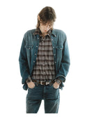 Amish - Camicia Texaco In Denim Guapo - Amx221Cu793301-C0999 - Denim