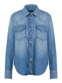 Dondup - Camicia - Dc507-Df0272D-La2-Dd-800 - Blu