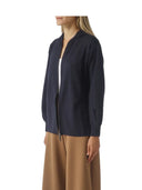 Max Mara MM - Cardigan Mmlginnasta - 2626346047600-004 - Blu Marino