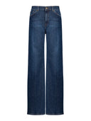 Dondup - Pantalone Amber - Dp619-Dsk340D-J53-Dd-800 - Blu