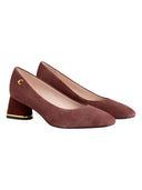 Coccinelle - Scarpe Decollete Suede Leather - E4U1N130101-R49 - Berry