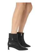 Coccinelle - Stivaletti Bootie Smooth Leather - E4Vtk110201-001 - Noir