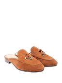 Coccinelle - Mocassini Mule Suede Leather - E4U2G160201-W11 - Cognac